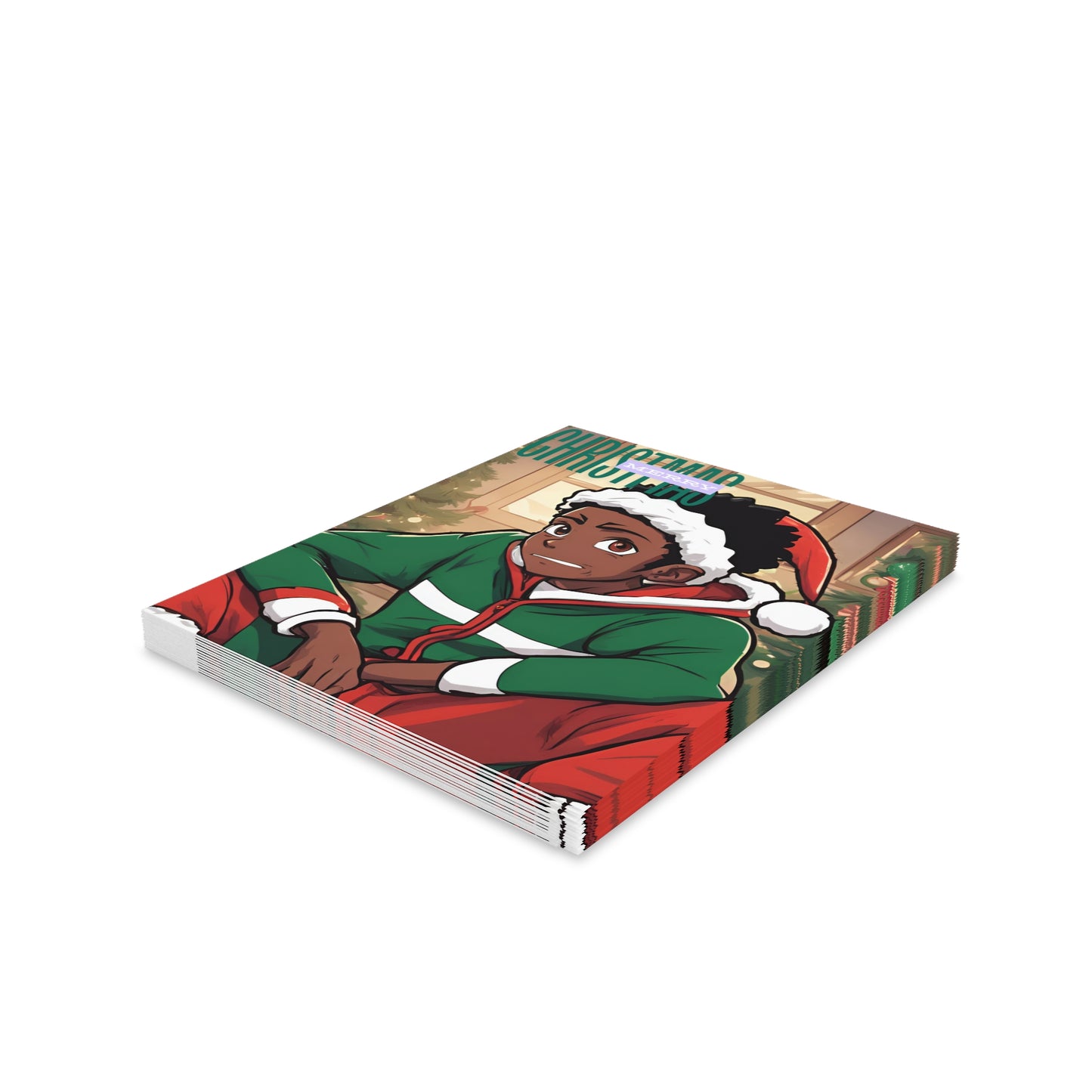 Christmas Elf Greeting Cards (8, 16, and 24 pcs)