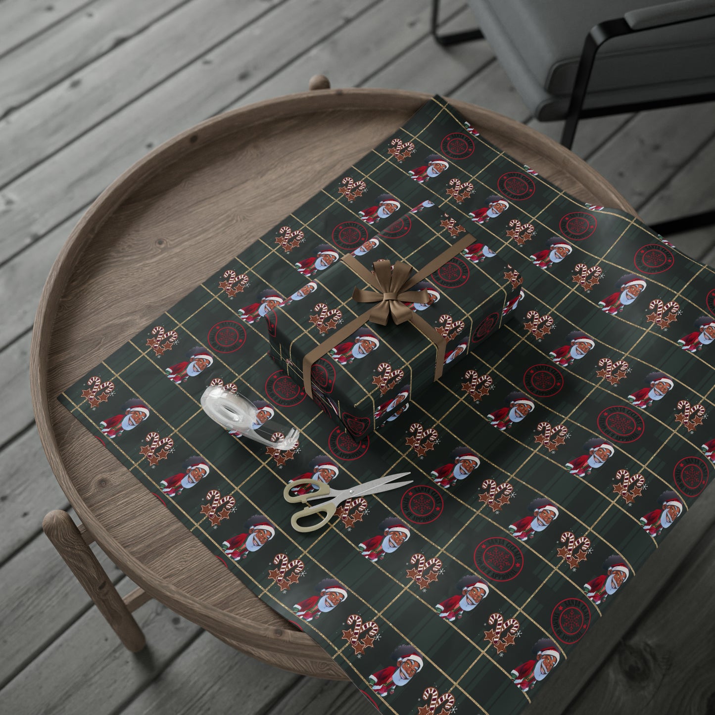 Santa Claus Approved Wrapping Paper