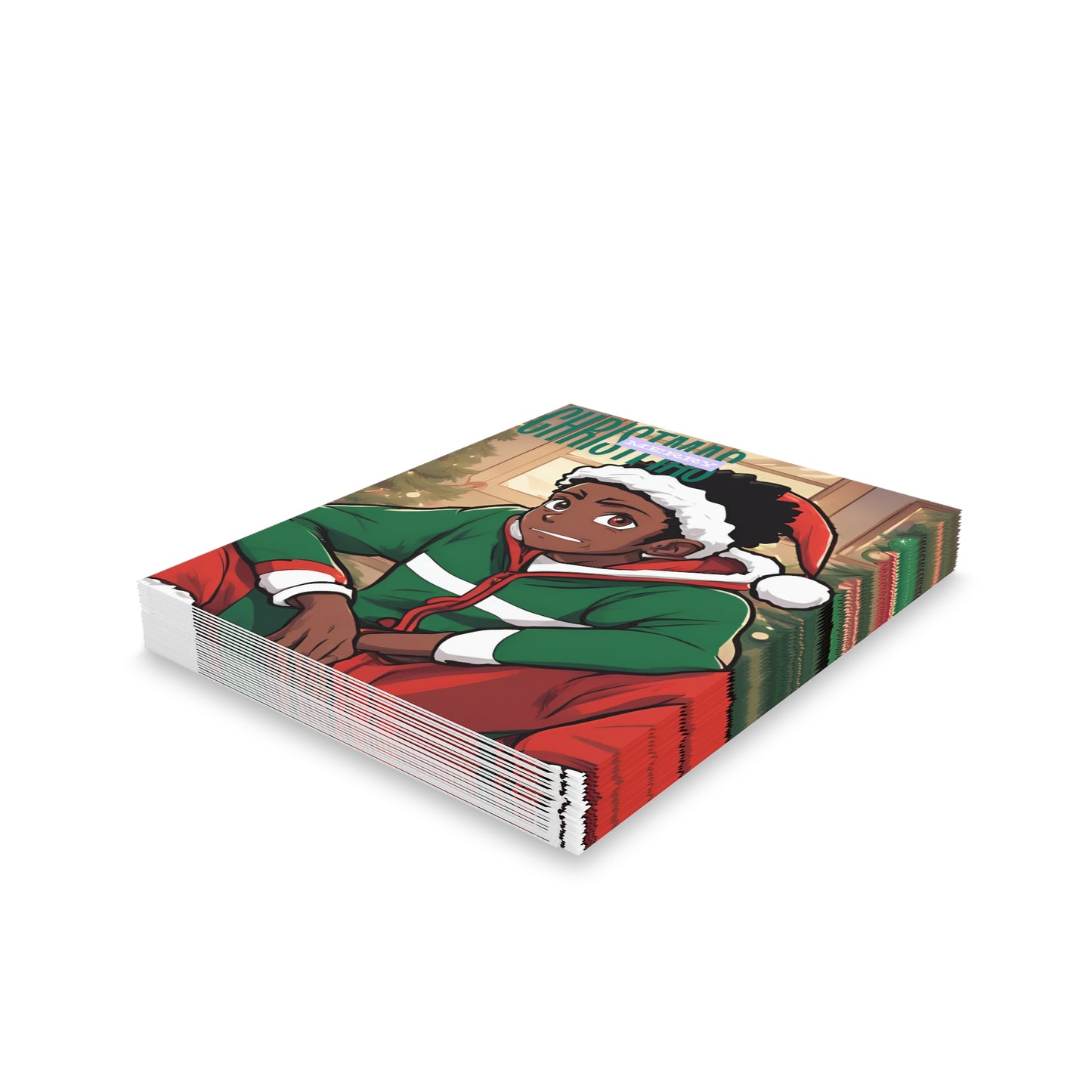 Christmas Elf Greeting Cards (8, 16, and 24 pcs)