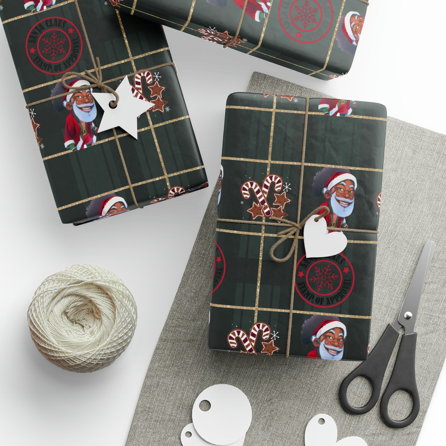 Santa Claus Approved Wrapping Paper