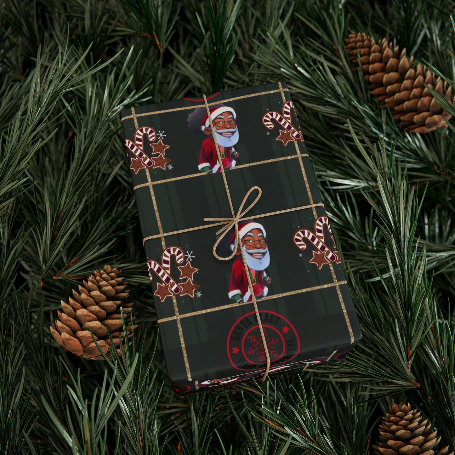 Santa Claus Approved Wrapping Paper