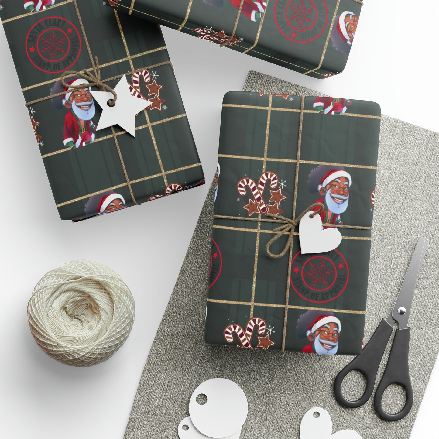 Santa Claus Approved Wrapping Paper