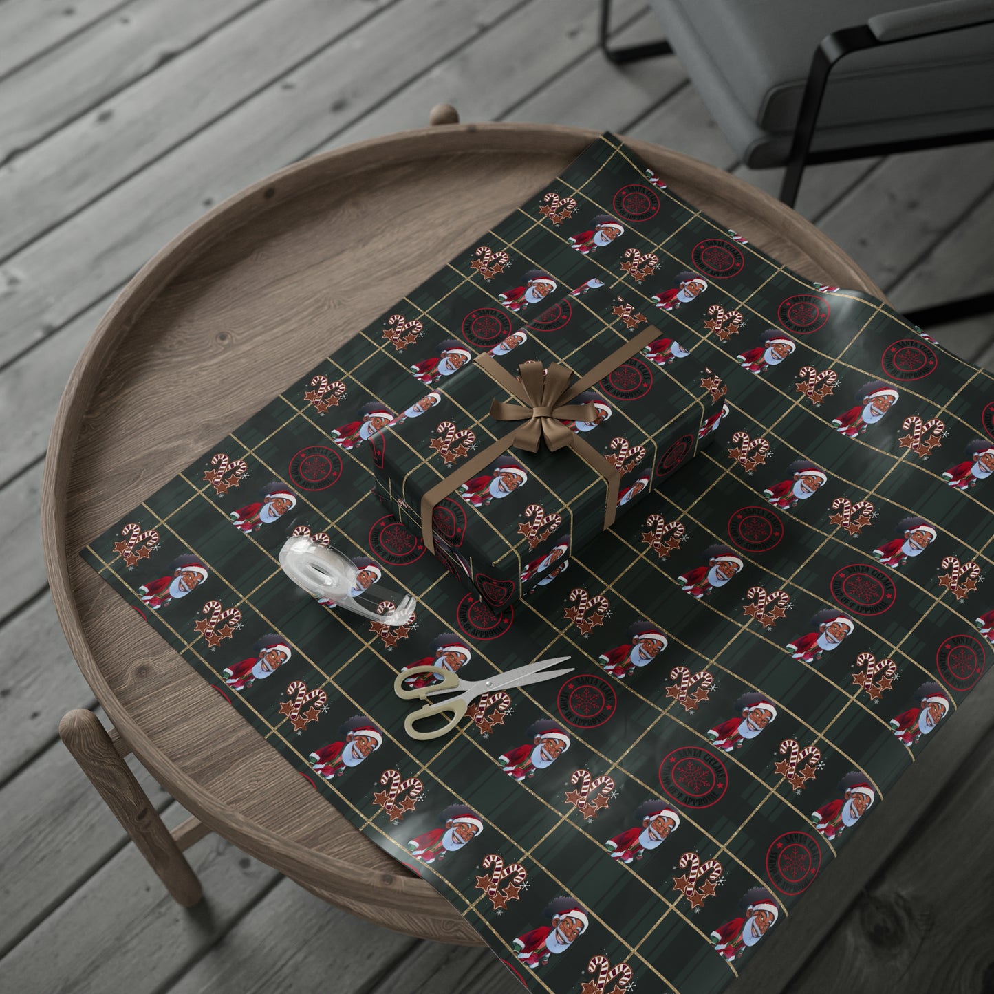 Santa Claus Approved Wrapping Paper