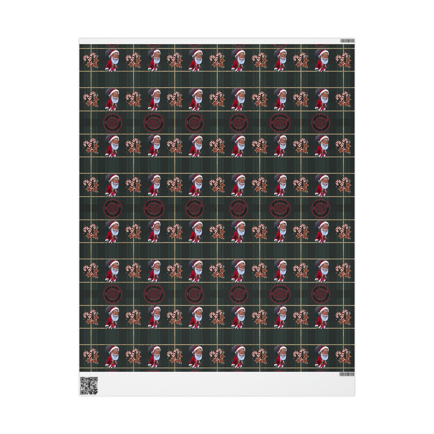 Santa Claus Approved Wrapping Paper