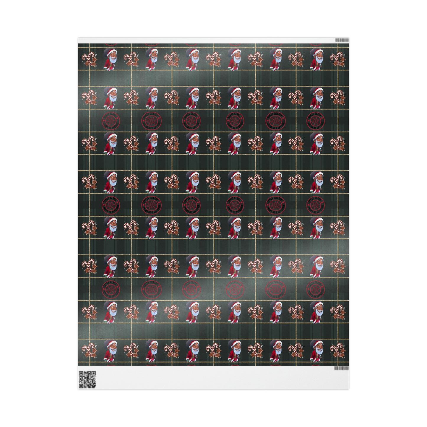 Santa Claus Approved Wrapping Paper