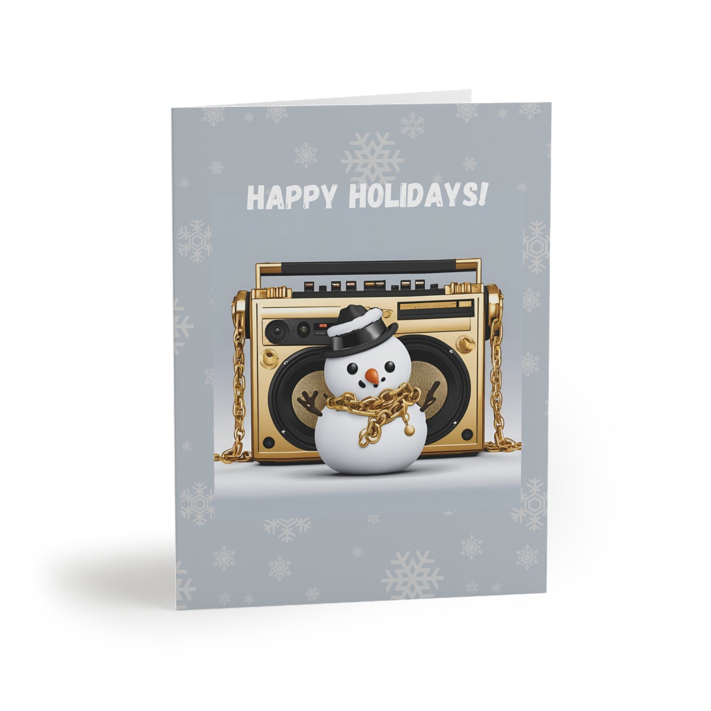 Greeting Cards - Hip Hop Christmas Snowman Set of 8, 16, or 24 pcs