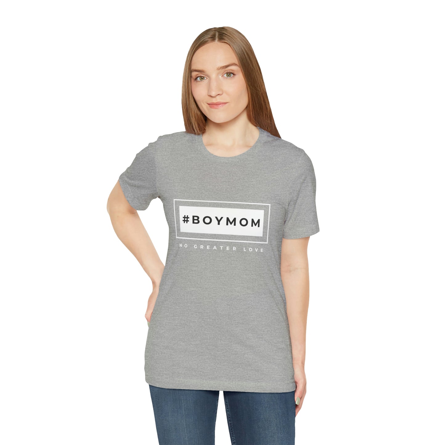 #BOYMOM Jersey Short Sleeve Tee