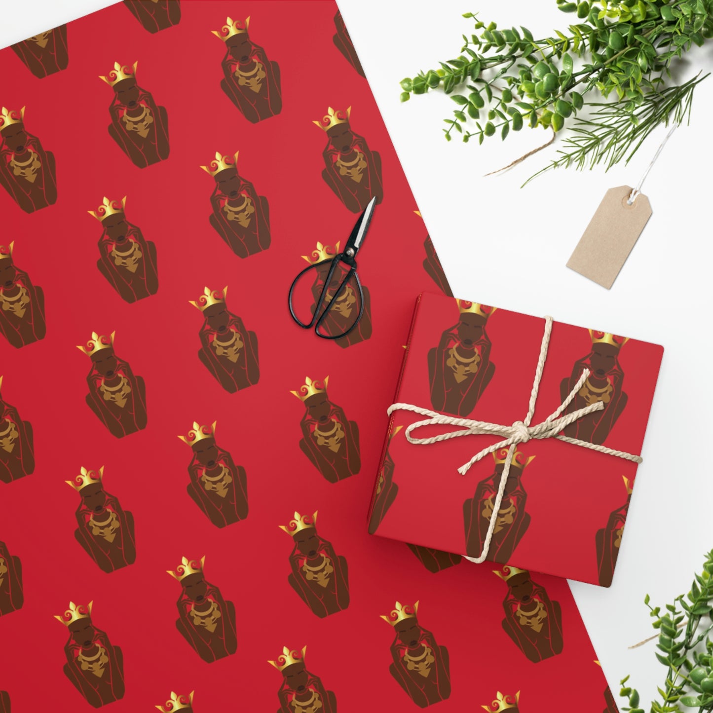 Queen Wrapping Paper