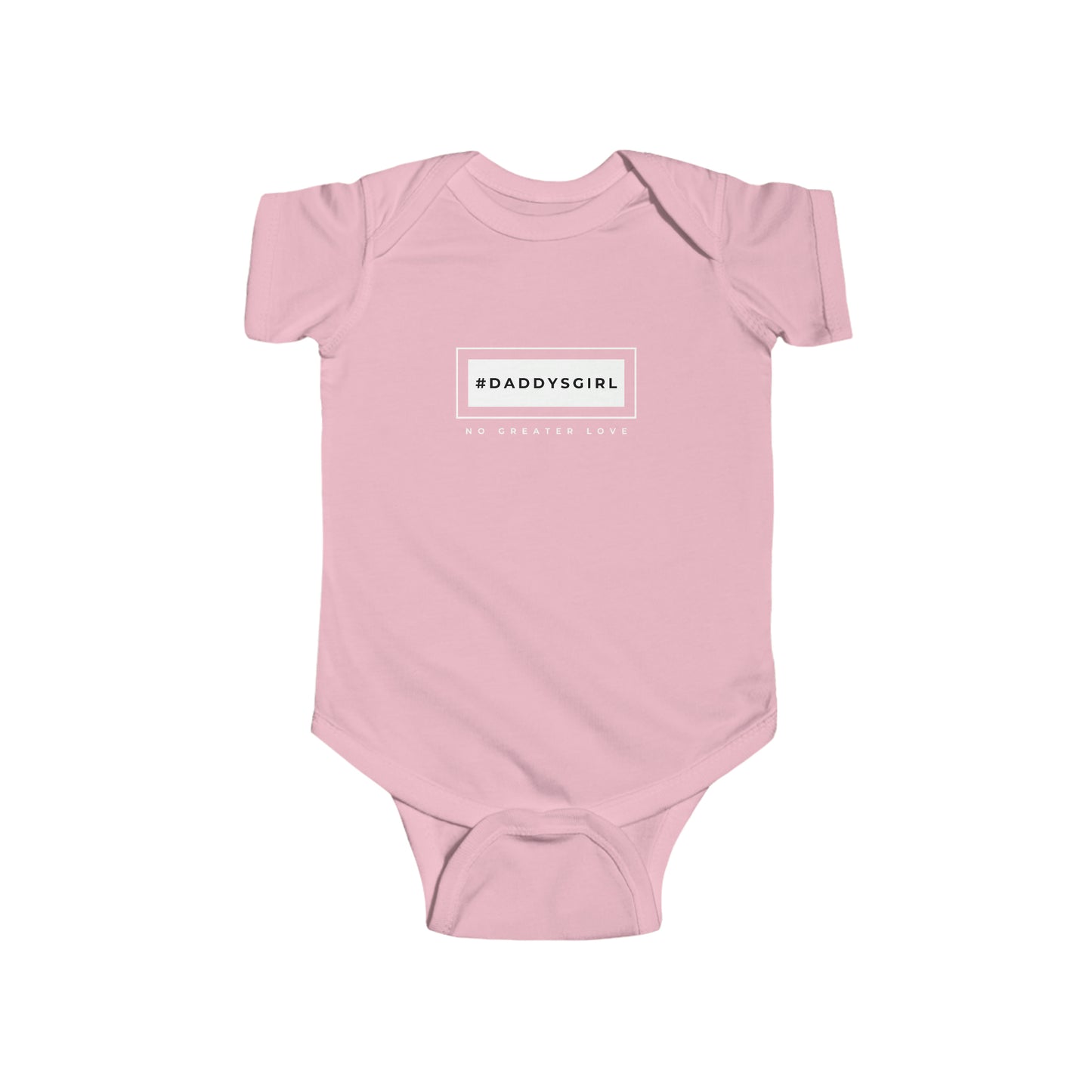#DADDYSGIRL Infant Fine Jersey Bodysuit