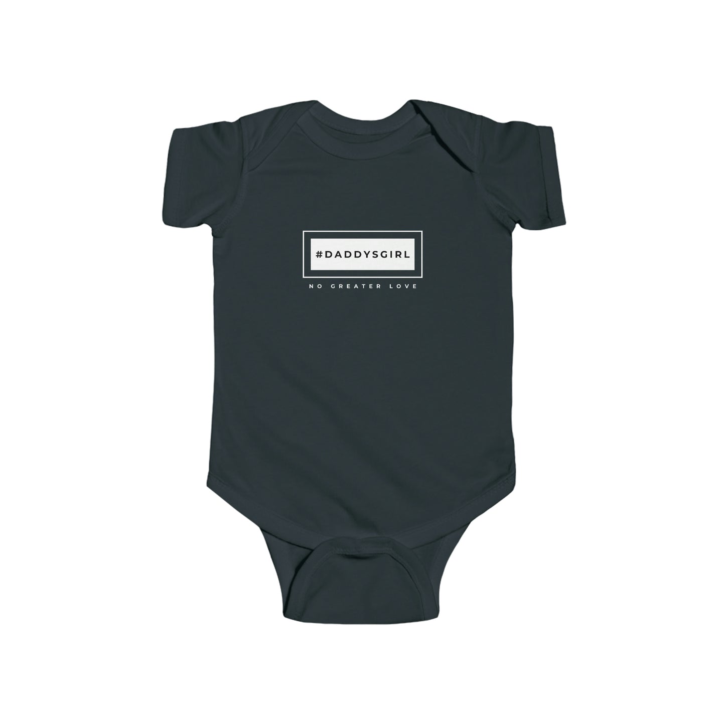 #DADDYSGIRL Infant Fine Jersey Bodysuit