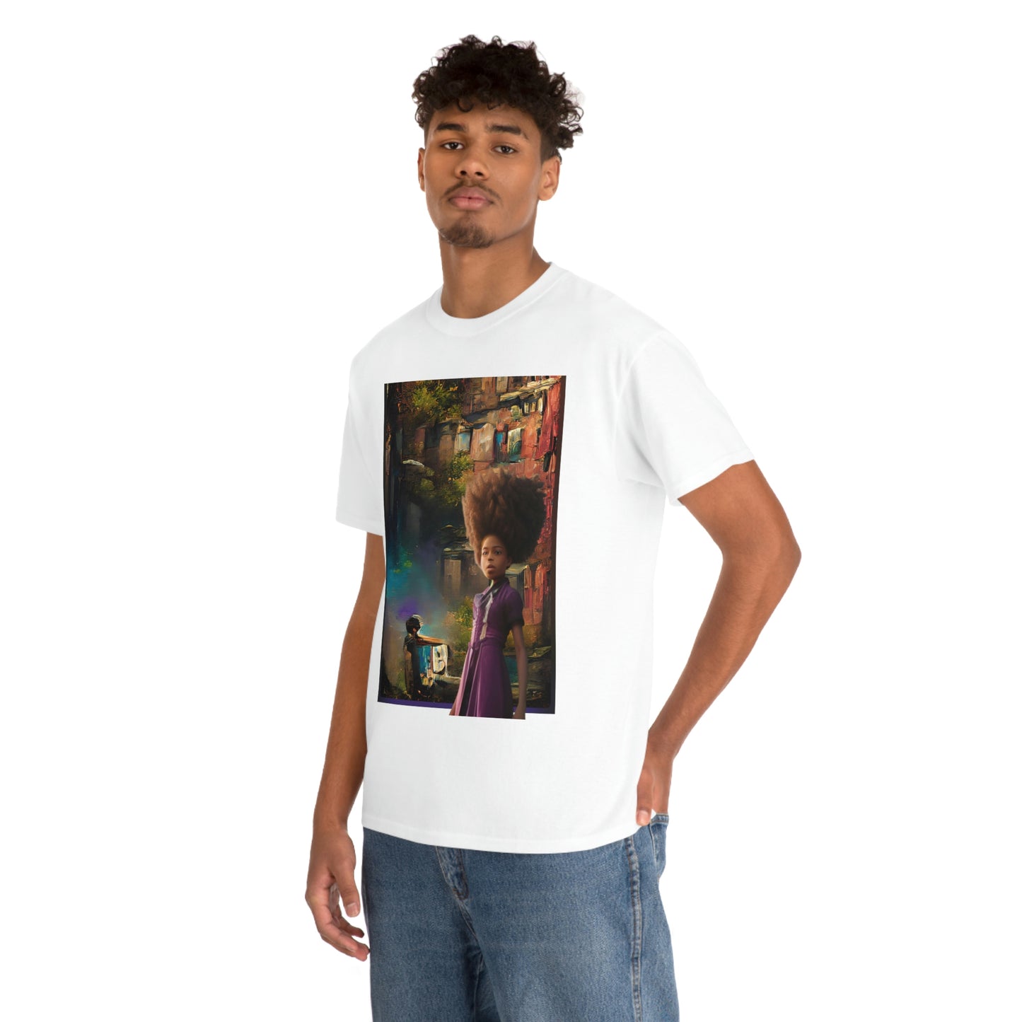 Afro Queen Unisex Heavy Cotton Tee