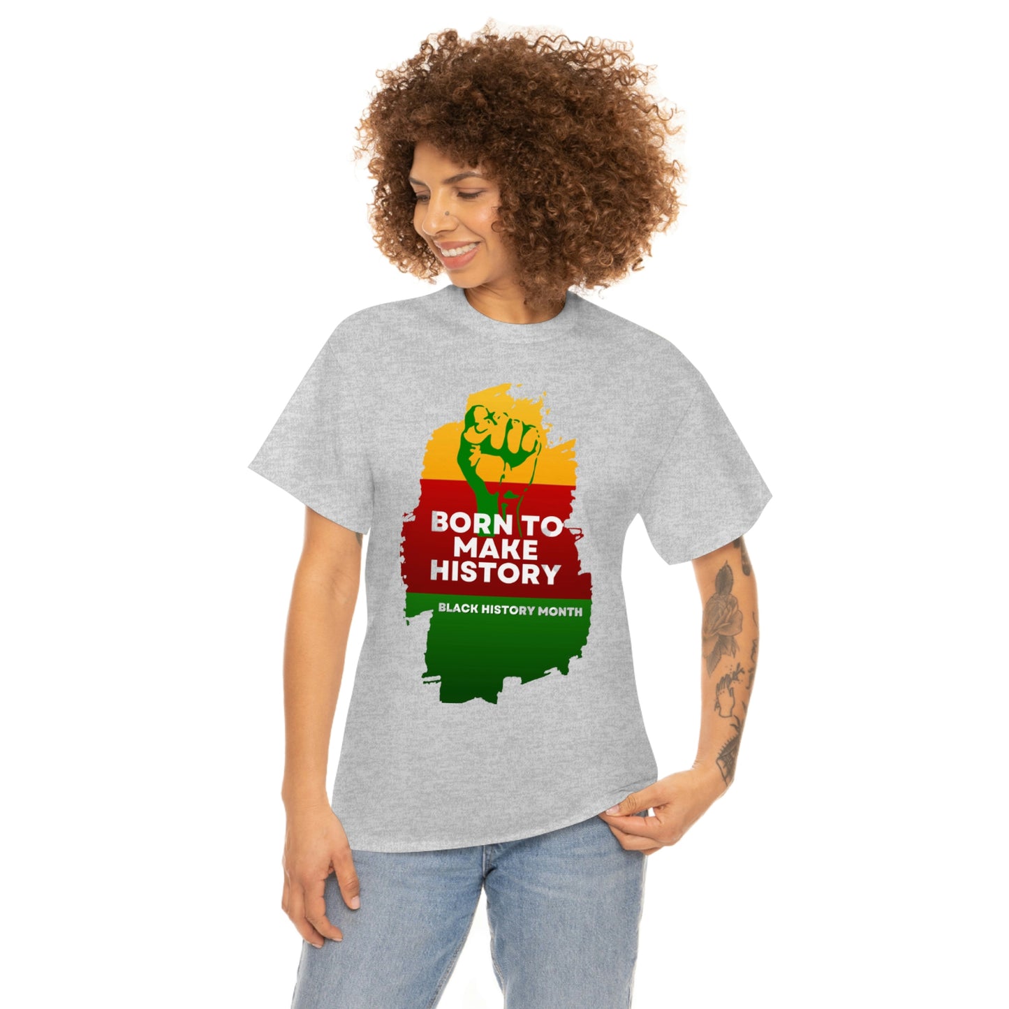 Unisex Black History Month Heavy Cotton Tee