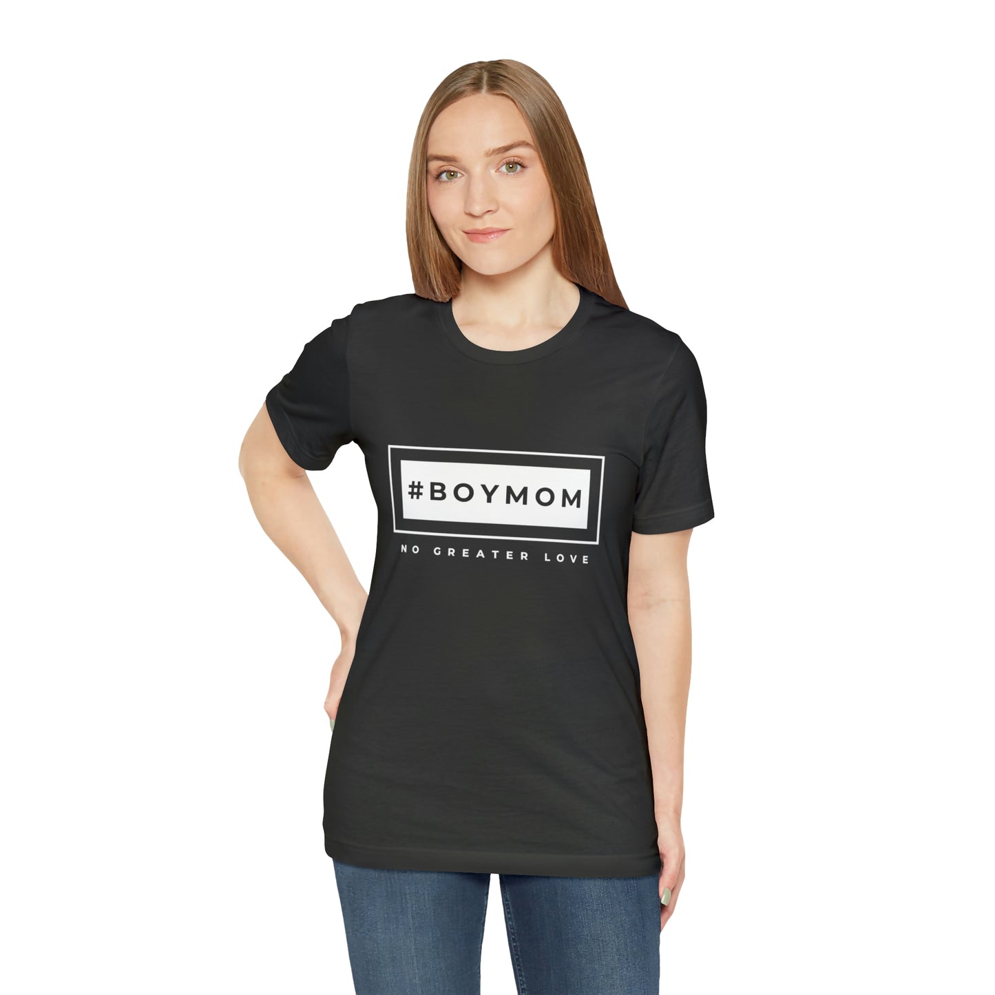 #BOYMOM Jersey Short Sleeve Tee