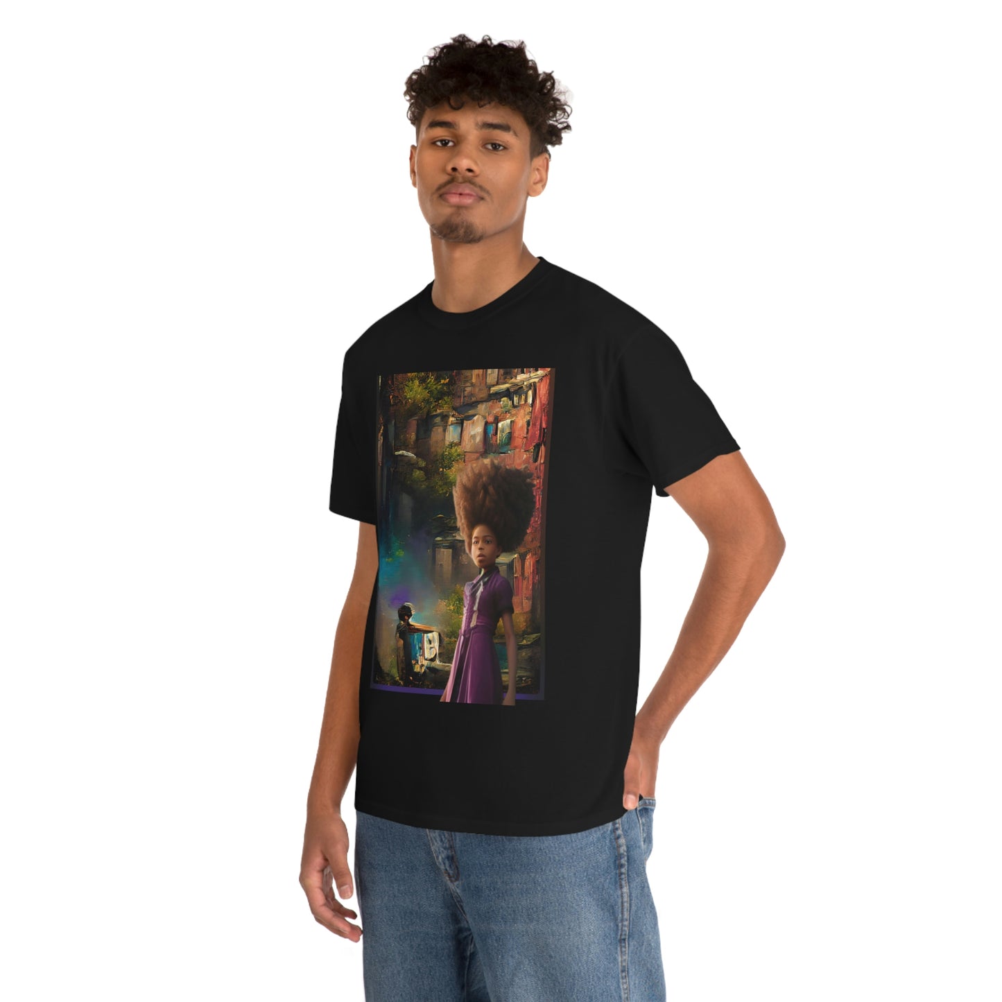 Afro Queen Unisex Heavy Cotton Tee