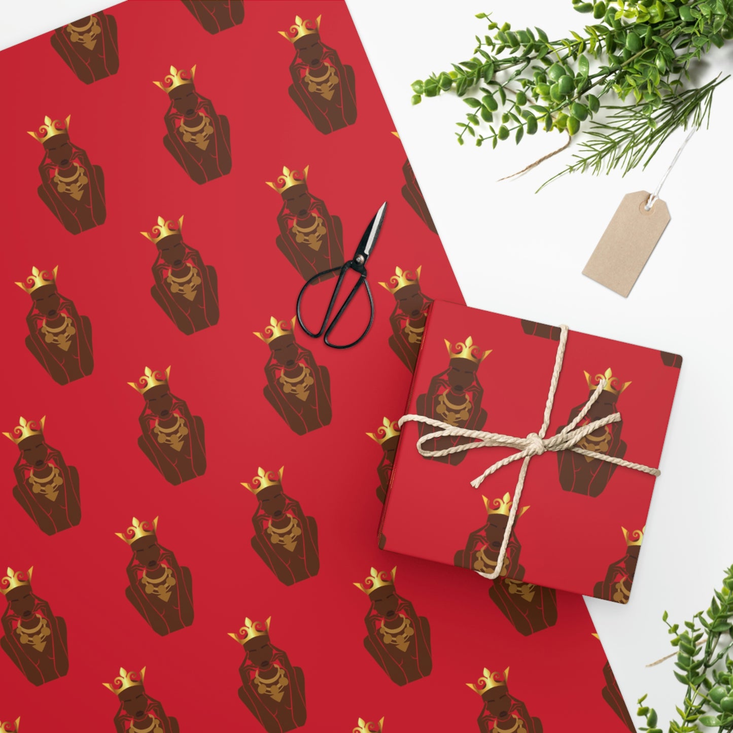 Queen Wrapping Paper
