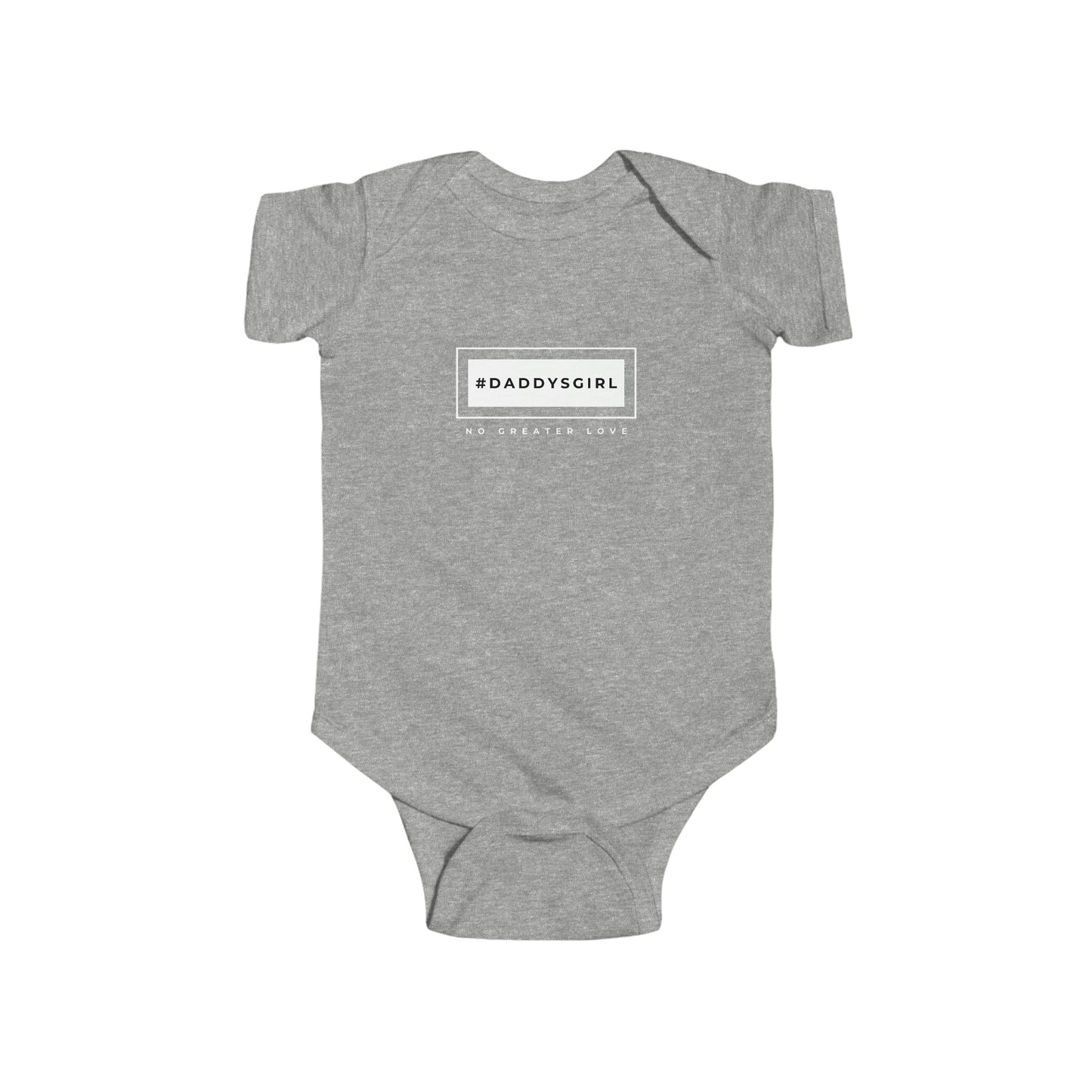 #DADDYSGIRL Infant Fine Jersey Bodysuit