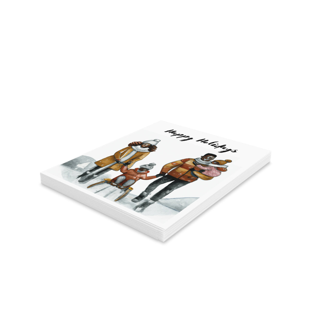 Happy Holidays Greeting cards (8, 16, and 24 pcs)