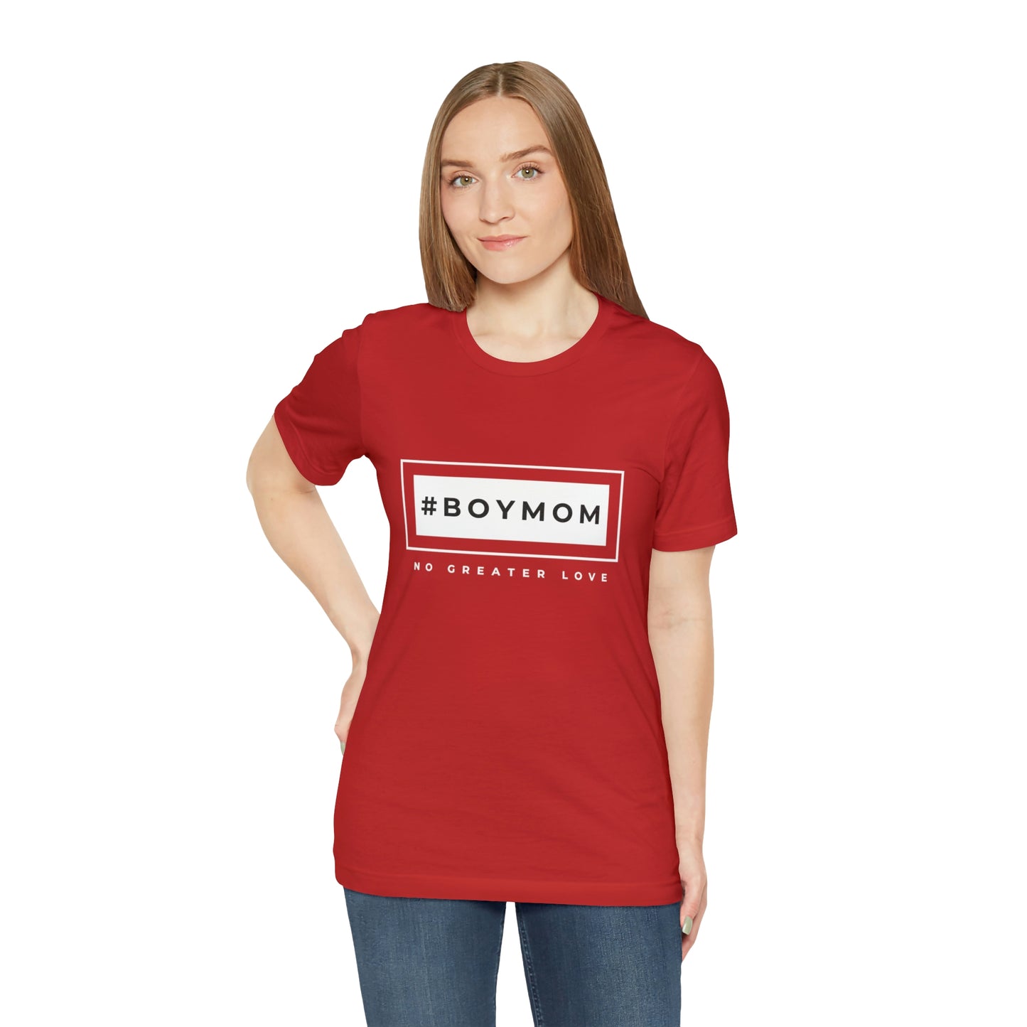 #BOYMOM Jersey Short Sleeve Tee
