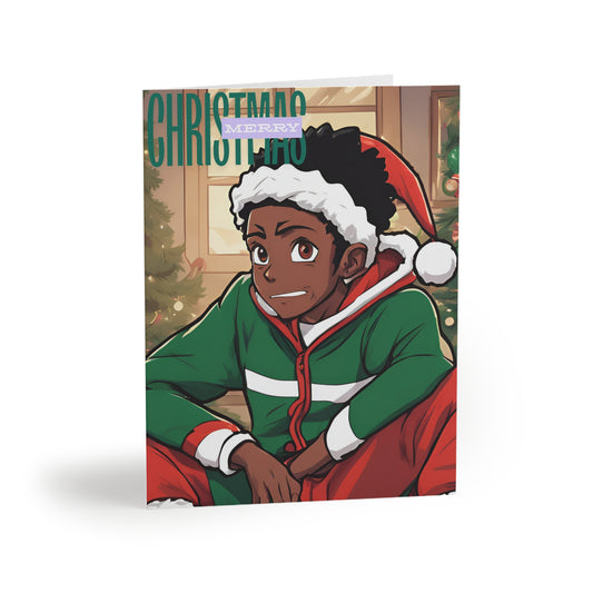 Christmas Elf Greeting Cards (8, 16, and 24 pcs)