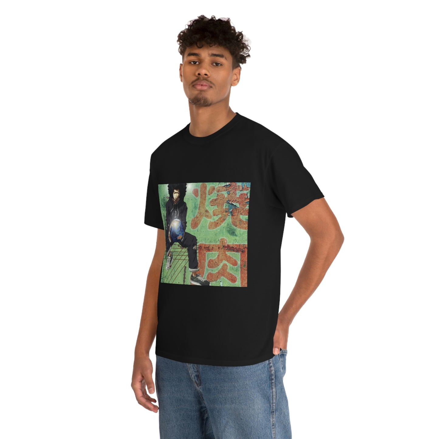 Graffiti Samurai Unisex Heavy Cotton Tee