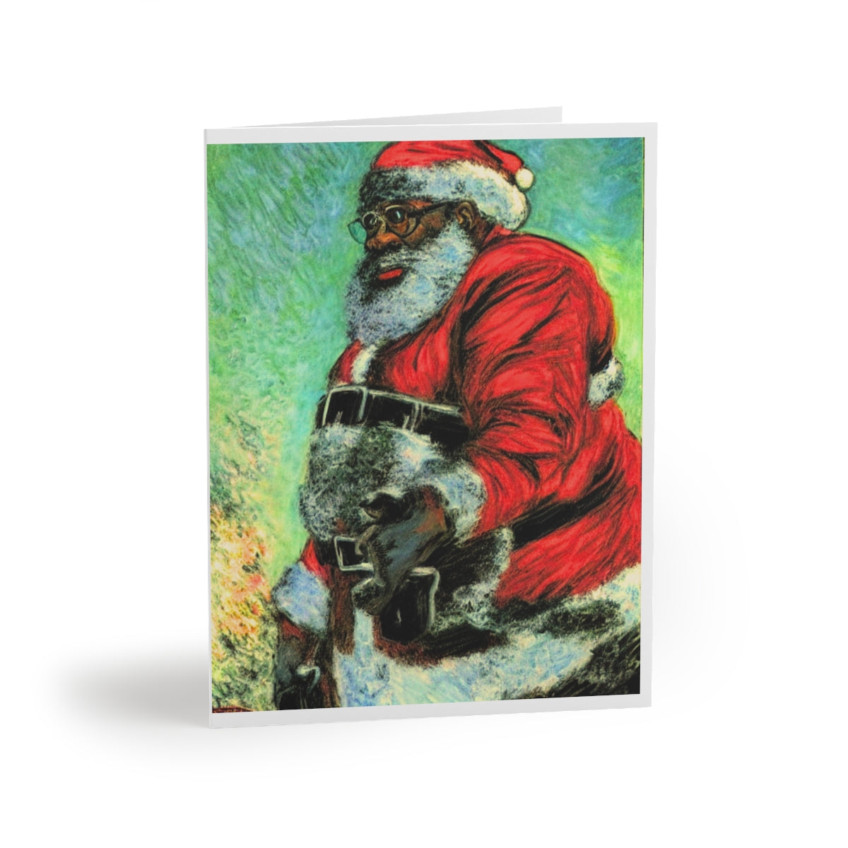 Santa Greeting cards (8, 16, and 24 pcs)
