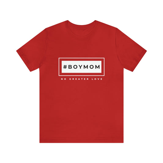 #BOYMOM Jersey Short Sleeve Tee